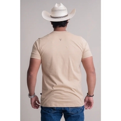 Camiseta Masculina Texas Farm Bege/Areia CM639.2 na internet
