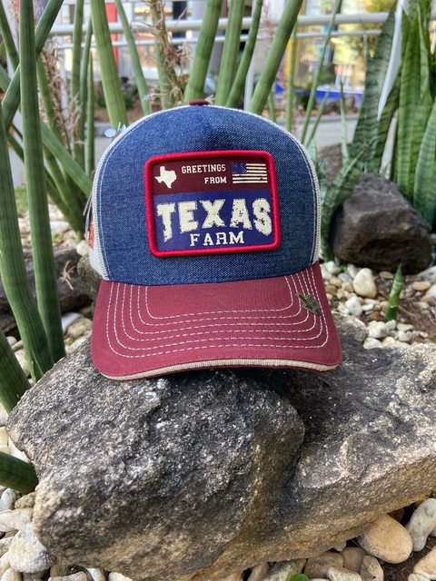 Boné Texas Farm Jeans/Bege EUA BN250.2 - comprar online