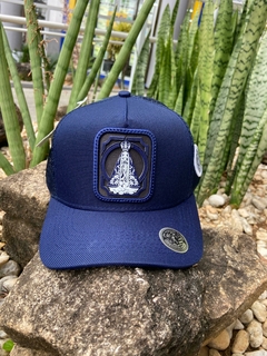 Boné Hat's Co Nossa Senhora Aparecida Azul BN601 - comprar online