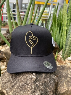 Boné Hat's Co Nossa Senhora Preto BN600 - comprar online