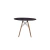 Conjunto Mesa Eames Preta 110cm E 4 Cadeiras Eames Pp Branca - comprar online