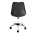Cadeira Saarinen Pp Preto Office Cromada - La Mobilia