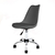 Cadeira Saarinen Pp Cinza Office Cromada