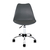 Cadeira Saarinen Pp Cinza Office Cromada - comprar online