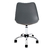 Cadeira Saarinen Pp Cinza Office Cromada - La Mobilia