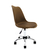 Cadeira Saarinen Pp Marrom Old Office Cromada