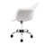 Cadeira Eames Com Braço Branca Office Cromada na internet