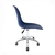 Cadeira Eames Pp Azul Bic Office Cromada - comprar online