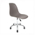 Cadeira Eames Pp Cinza Office Cromada