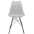 Imagem do Conjunto Mesa Wing 1.50cm e 6 Cadeiras Saarinen Branca Tower Preto