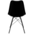 Conjunto Mesa Wing 1.50cm e 6 Cadeiras Saarinen Preta Tower Preto - loja online