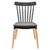 Conjunto 4 Cadeiras Windsor Pp Preta - La Mobilia