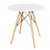 Conjunto Mesa Eames Branca 70cm E 2 Cadeiras Eames Pp Branca na internet