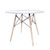 Imagem do Conjunto Mesa Eames 110cm Branca com 4 Cadeiras Web Fendi