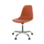 Cadeira Eames Pp Terracota Office Cromada