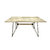 Conjunto Mesa Wing 1.50cm e 6 Cadeiras Saarinen Preta Tower Preto na internet