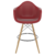 Banqueta Eames Com Braço Pp Vermelho Falu na internet