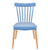 Conjunto 6 Cadeiras Windsor Pp Azul Zimbro - loja online