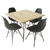 Mesa Wing Industrial Quadrada 90x90cm na internet