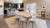 Conjunto Mesa Wing 1.50cm e 6 Cadeiras Saarinen Branca Tower Preto - comprar online