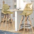 Conjunto 2 Banquetas Eames Policarbonato Ambar - comprar online