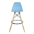 Conjunto 2 Banquetas Eames Pp Azul na internet