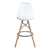Conjunto Mesa Bistrô Preta 60cm e 2 Banquetas Eames Pp Preta na internet
