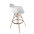Conjunto 2 Banquetas Eames Com Braço Branca - comprar online