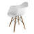 Cadeira Eames Com Braço Branca Pp