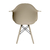 Conjunto 2 Cadeiras Eames Com Braço Fendi Pés Em Polipropileno - loja online