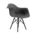 Cadeira Eames Com Braço Konkret Pés Em Polipropileno