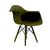 Conjunto 2 Cadeiras Eames Com Braço Musgo Pés Em Polipropileno - comprar online
