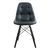 Cadeira Eames Botone Preto Pés Em Polipropileno - comprar online