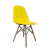 Conjunto 2 Cadeiras Eames Botone Amarela - comprar online