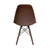 Cadeira Eames Pp Rubi Mocha Pés Em Polipropileno - La Mobilia