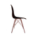 Cadeira Eames Pp Marrom Tower Base Cobre na internet