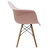 Cadeira Eames Com Braço Rosa Pp na internet