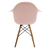 Cadeira Eames Com Braço Rosa Pp - La Mobilia