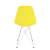 Cadeira Eames Pp Amarela Eiffel Cromada na internet