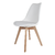 Conjunto 6 Cadeiras Saarinen Branca Wood - comprar online