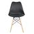 Conjunto 2 Cadeiras Saarinen Pp Preto na internet