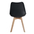 Conjunto 6 Cadeiras Saarinen Preta Wood - loja online