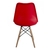 Conjunto 2 Cadeiras Saarinen Pp Vermelho - loja online