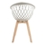 Conjunto 8 Cadeiras Web Branca Wood - loja online