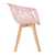 Cadeira Web Pp Rosa Wood na internet