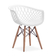Conjunto Mesa Eames 110cm Branca com 4 Cadeiras Web Branca na internet