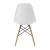 Conjunto Mesa de Vidro 90cm com 4 Cadeiras Eames Branca