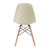 Conjunto Mesa de Vidro 90cm com 4 Cadeiras Eames Fendi