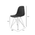 Conjunto 2 Cadeiras Eames Pp Azul Aço Eiffel Cromada na internet