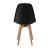 Conjunto 4 Cadeiras Eames Wood Preto - loja online